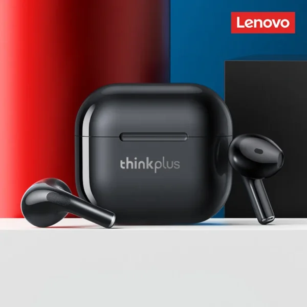 Fone de Ouvido Original Lenovo LP40 Bluetooth 5.0 TWS Sem Fio – Design Anatômico, Operação Simples e Fácil de Usar - Imagem 6