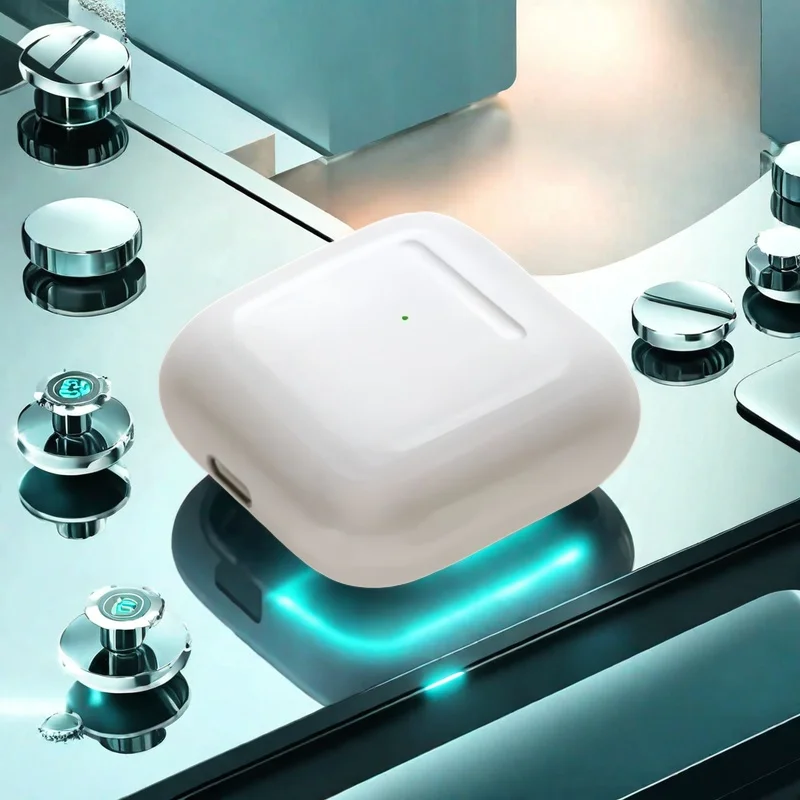 Fone de ouvido Pro4 TWS  baleote 9d estéreo sem fio fones alta fidelidade chanfre com microfone para xiaomi